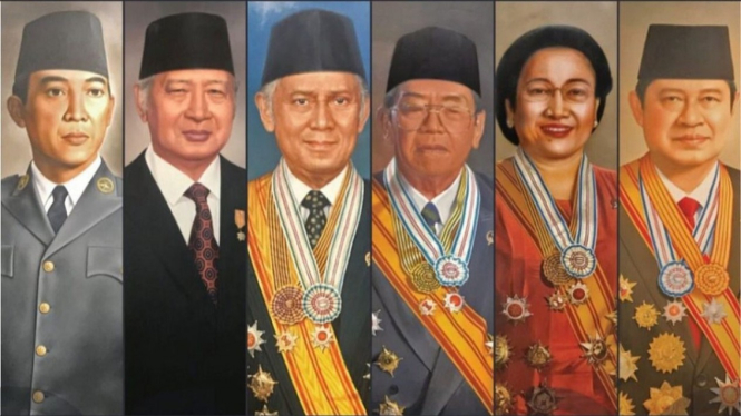 6 Presiden Indonesia sudah mendapat julukan.