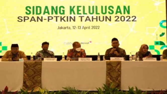 Sidang Kelulusan SPAN PTKIN Tahun 2022