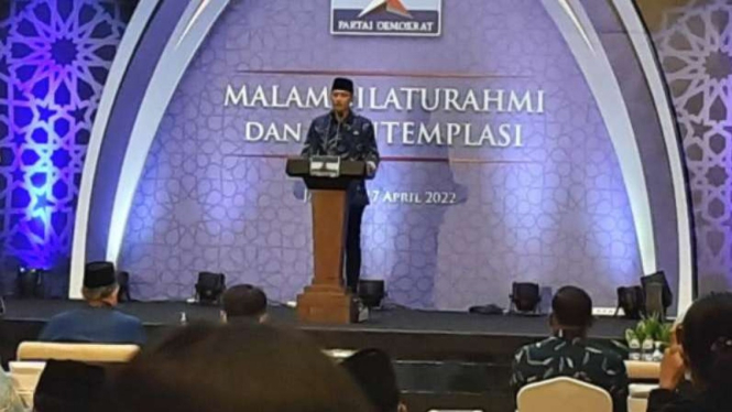 Ketua Umum Partai Demokrat, Agus Harimurti Yudhoyono.