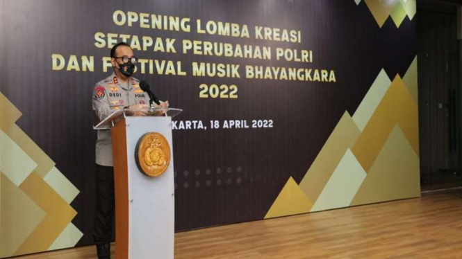 Kepala Divisi Humas Polri Irjen Dedi Prasetyo