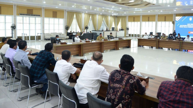 Gubernur Edy Rahmayadi Rapat Dengan DPRD Kabupaten Padang Lawas (Palas)