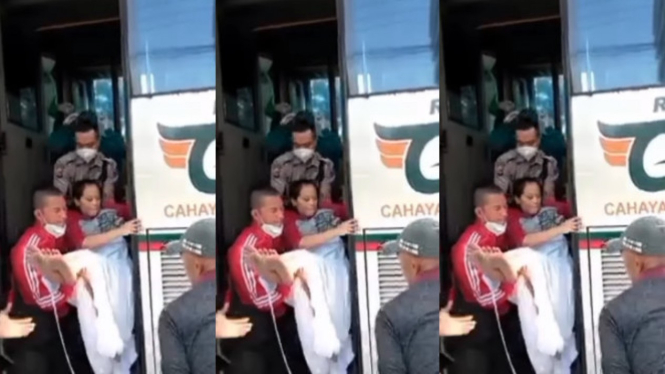 Viral Ibu Hamil Melahirkan di Bus saat Mudik Jakarta-Bogor