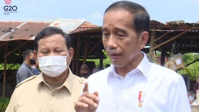 Presiden Jokowi di Madura.