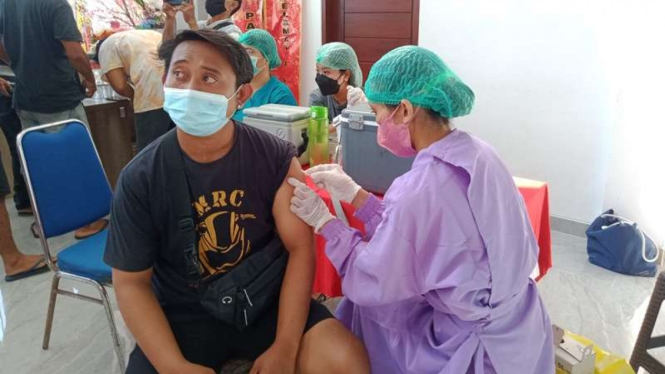 Situasi vaksinasi booster di Bali