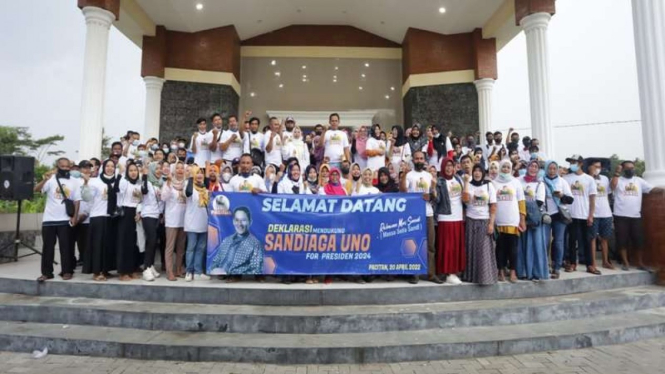 Relawan di Pacitan dukung Sandiaga Uno jadi capres 2024