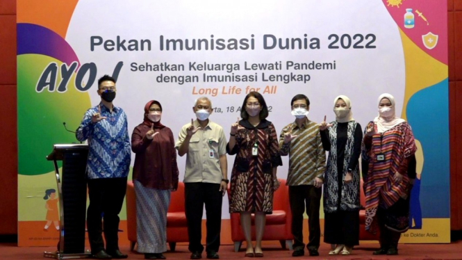 Peringatan Pekan Imunisasi Dunia 2022