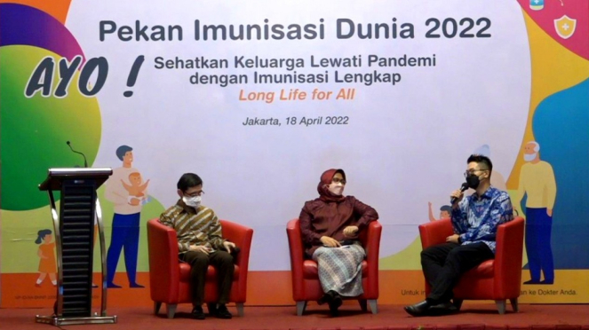 Imunisasi Dunia 2022, Kemenkes Ajak Keluarga Lengkapi Imunisasi Anak