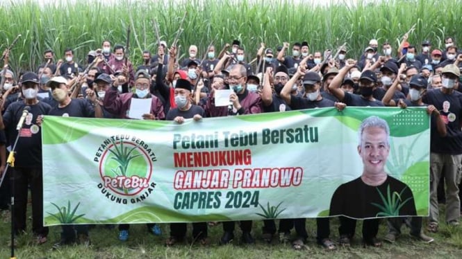 Ganjar Disebut Peduli Petani Sejak Jadi Legislator Hingga Gubernur