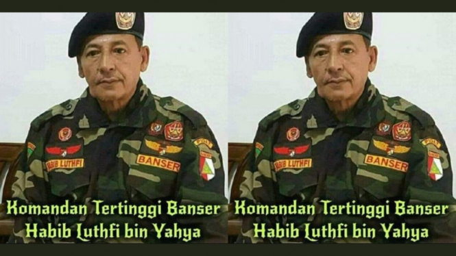 Komandan Tertinggi Banser Habib Luthfi bin Yahya