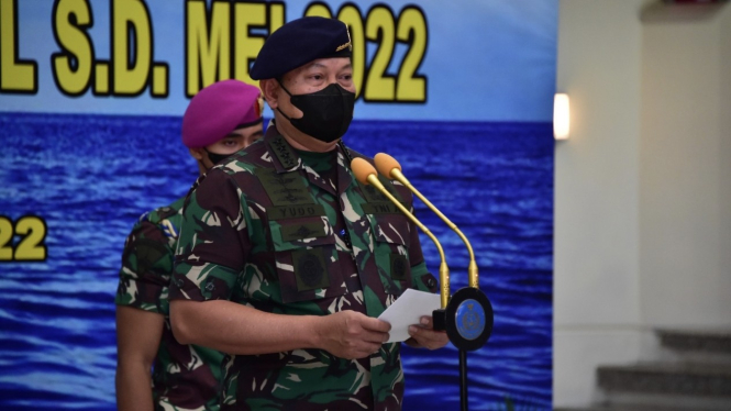 VIVA Militer: KSAL Laksamana TNI Yudo Margono lepas 401 purnawirawan TNI AL