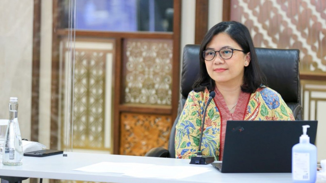 Direktur Keuangan BRI Viviana Dyah Ayu Retno.