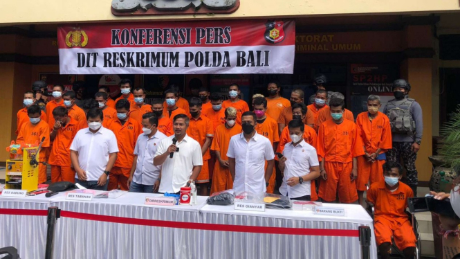 Keterangan Pers Dit Reskrimum Polda Bali