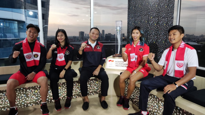 Jersey kontingen Indonesia di SEA Games 2021