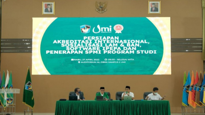 UMI Makassar Fokus Meraih Akreditasi Internasional