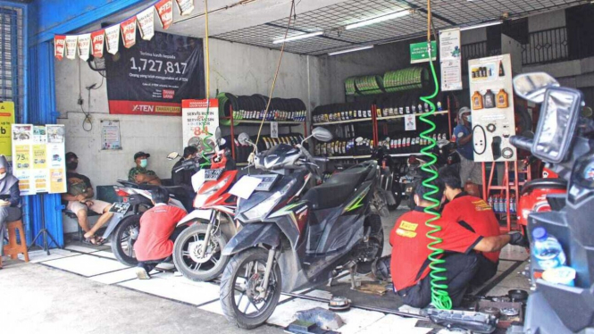 Servis motor di planet ban