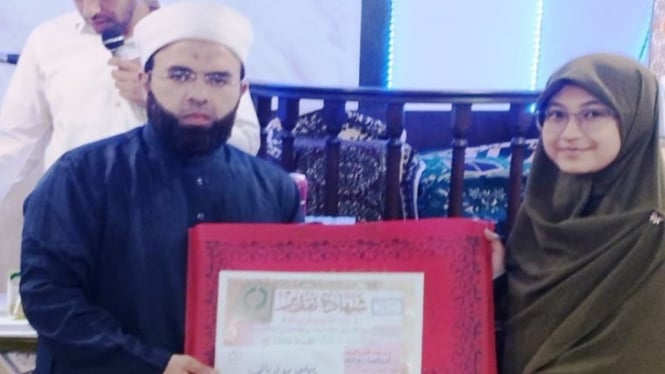Mahasiswi Asal Sumbar Juara Pertama Tahfiz Quran di Mesir
