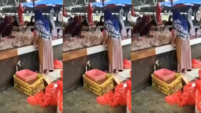 Viral Daging Ayam Potong Diisi Angin Pakai Pompa 