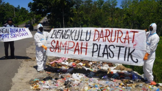 Mahasiswa Pecinta Alam Sebut Bengkulu Darurat Sampah