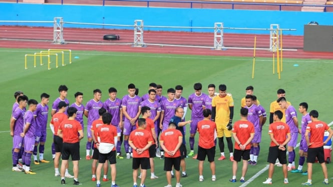 Timnas Vietnam U-23 persiapan SEA Games 2021