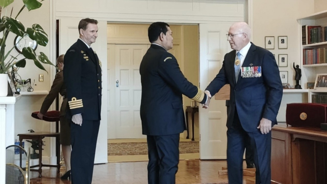 VIVA Militer: KSAL Laksamana TNI Yudo Margono gelar kunjungan kerja ke Australia