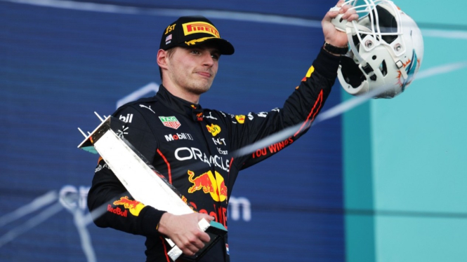 Pembalap Redbull Racing, Max Verstappen