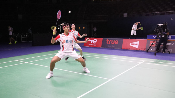 Duet Kevin Sanjaya Sukamuljo/Bagas Maulana