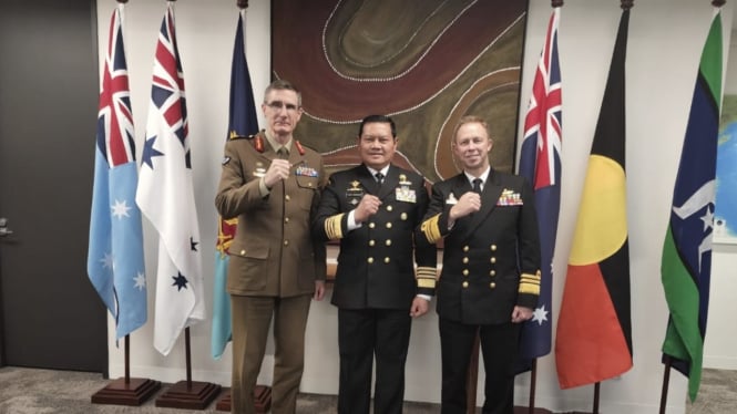 VIVA Militer: KSAL bersama Panglima Angkatan Bersenjata Australia