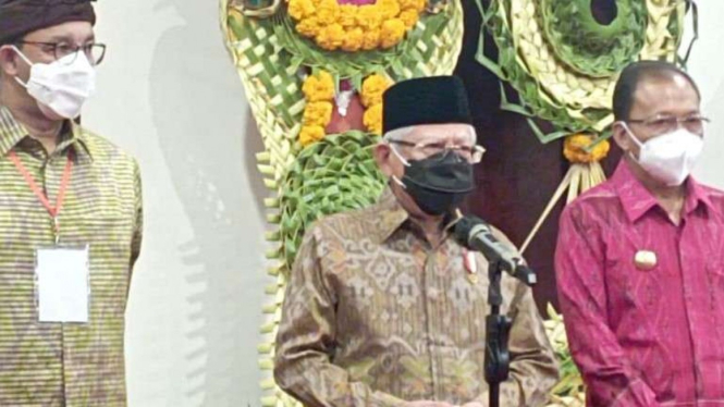 Wakil Presiden KH Ma'ruf Amin di Bali