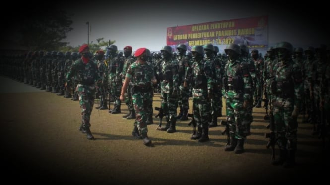 VIVA Militer: Pembentukan pasukan Raider di Pusdiklatpassus Kopassus.