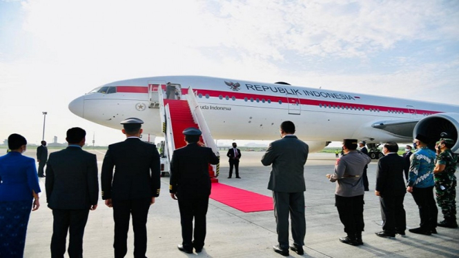 Presiden Jokowi dan Ibu Iriana bertolak ke Washington DC, Selasa (10/05/2022)