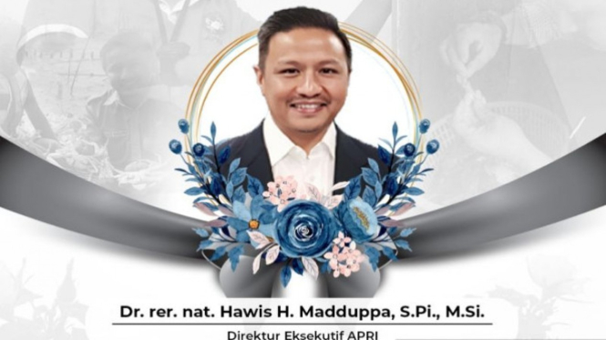  Dr rer.nat Hawis Madduppa, S.Pi, M.Si meninggal dunia