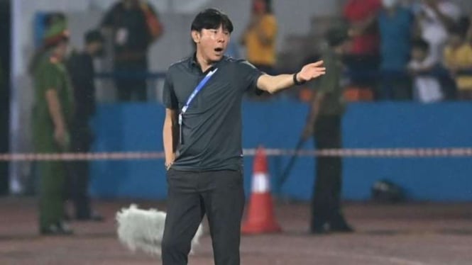 Pelatih Timnas Indonesia U-23, Shin Tae-yong.