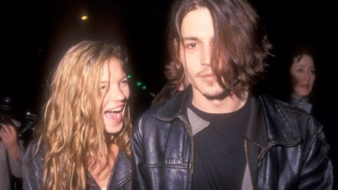 Johnny Depp dan Kate Moss 