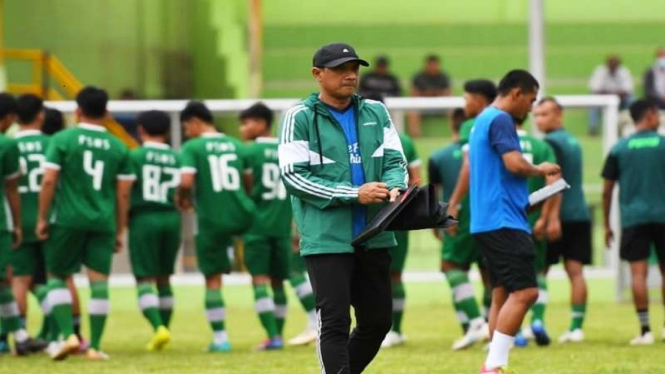 Pelatih PSMS Medan, I Putu Gede Swisantoso 
