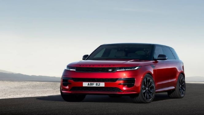 Ilustrasi gambar mobil Range Rover Sport terbaru