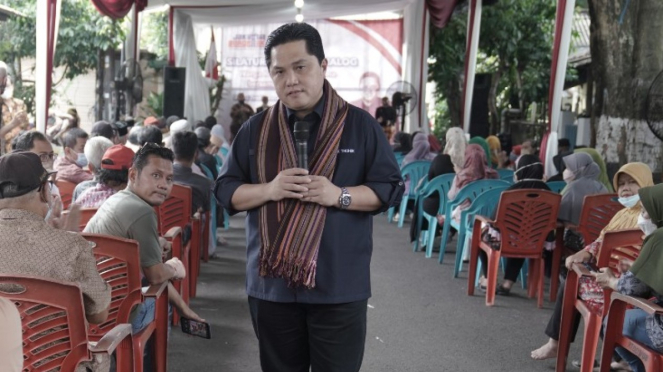 Menteri BUMN Erick Thohir.