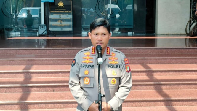 Kabid Humas Polda Metro Jaya Komisaris Besar Polisi Endra Zulpan.