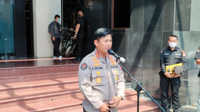 Kabid Humas Polda Metro Jaya Komisaris Besar Polisi Endra Zulpan.