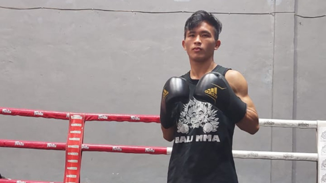 Novan Kaunang Berlatih di Sasana Bali MMA
