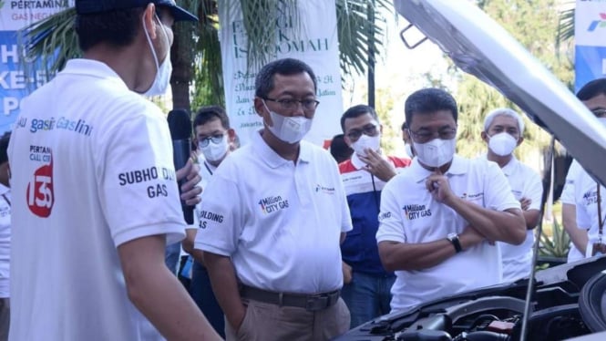 PGN subholding Gas Pertamina menghadirkan kegiatan City Gas Tour.