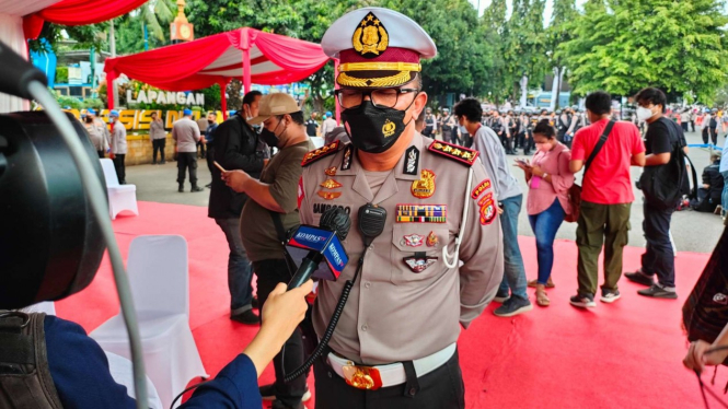 Dirlantas Polda Metro Jaya, Komisaris Besar Polisi Sambodo Purnomo Yogo.