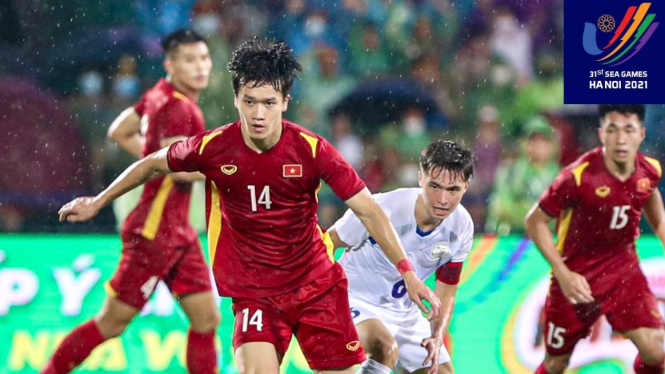 Timnas Vietnam vs Filipina di SEA Games 2021