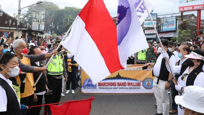Parade Waisak 2022 di Jawa Tengah