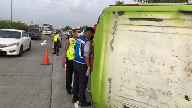 Kronologi Kecelakaan Maut Bus Yang Tewaskan 13 Orang Di Tol