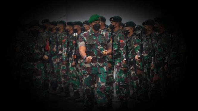 VIVA Militer: Pasukan Yonif Raider 600/Modang menuju Papua.