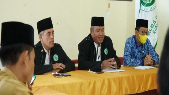 Konferensi pers MUI Kabupaten Langkat