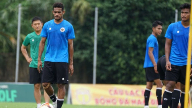 Latihan Timnas Indonesia U-23