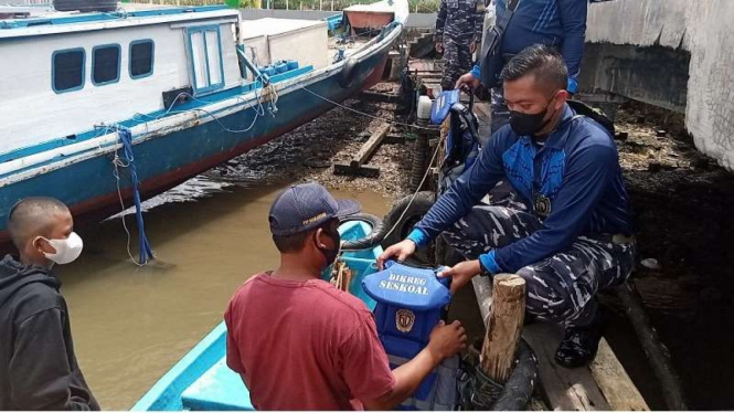 VIVA Militer: Pasis Dikreg Seskoal ke-60 gelar Baksos di daerah penyangga IKN