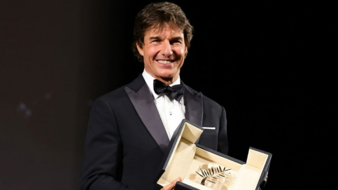 Tom Cruise dapat kejutan Palme d'Or di Festival Film Cannes.