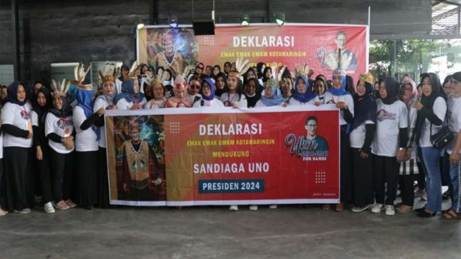 Relawan di Kalimantan Tengah dukung Sandiaga Uno maju jadi capres
